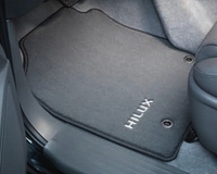 PZ49CNP350KA Коврик салона текстильный велюр Toyota Original. Для автомобиля TOYOTA HILUX