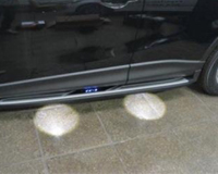 Порог-площадки для Мazda CX-5 (2012-) с подсветкой