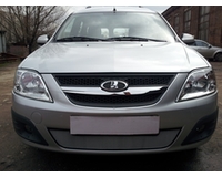 Решетка на радиатор на автомобиль Лада Ларгус chrome. ZR.LAD.LAR.c