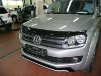 VW AMAROK  Перетяжка салона автомобиля кожей, дефлектора окон и капота, мультимедийная система phantom, кунг - крыша кузова  Road Ranger 