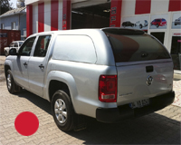 Кунг (крыша пикапа) Afcarfiber модель Canopy Commercial. Цвет кунга Красный 9310 для автомобиля VW Amarok