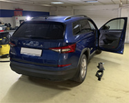 Skoda Kadiaq 2022 год. Установили на АКПП замок MulTLock-Fortus  MTL2422. Время установки 4 часа. Стоимость 14800р. Работы с сохранением гарантии. Спецпредложение для новых Kodiaq.