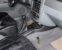 Бесштыревой блокиратор ДРАГОН на автомобиль CHEVROLET LACETTI (2004-2013) мех. КП