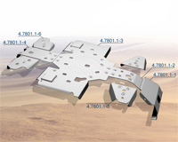 Алюминиевая защита квадроцикла 444.7801.2 для Cectek Gladiator ATV EFI EVO