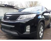 Решетка на радиатор для автомобиля КИА Соренто 2013- chrome низ. ZR.KIA.SOR.13.bot.c