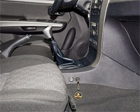 Бесштыревой замок DRAGON на автомобиль GREAT WALL HOVER H3 (2010-2014) мех. КП