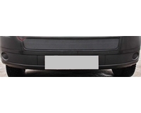 Сетка в бампер на автомобиль Volkswagen T5 рестайлинг (Transporter, Multivan, Caravelle) 2009- black. ZR.VW.T5.09.b