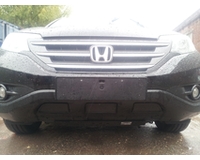 Сетка в бампер для автомобиля Хонда CR-V IV 2012- 2.4 black. ZR.HO.CRV24.IV.12.b