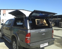 Коммерческий кунг пикапа CARRYBOY Workman для Toyota Hilux. Крашенный в заводской цвет или грунт под покраску.
