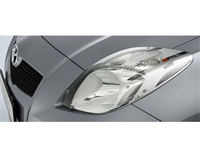 Защита передних фар прозрачная Toyota Yaris(06-) (к-т 2шт.) PZ451-B9990-ZA