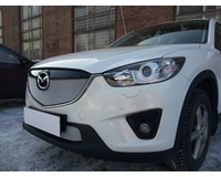 Решетка радиатора для автомобиля Mazda CX5 2012- chrome низ. ZR.MAZ.CX5.12.bot.c