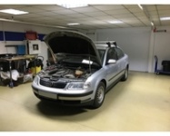 VW Passat B5. Диагностика автомобиля, проверка тока утечки и ремонт сигнализации.