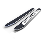 Боковые подножки Риваль A193AL.4003.1 / B193AL.4003.1 комплект с крепежом для автомобиля Митсубиси L200 с 2009 г.в.