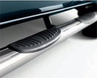 Боковые стальные трубы с подножками для автомобиля TOYOTA HILUX double cab. Toyota Original PZ415N290400