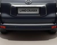 Накладка на задний бампер (металл) для автомобиля LC Prado 150 2009-/2013-. Оригинал Toyota. 08409-60820