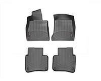 44571-1-2 Weathertech передние и задние коврики салона, комплект 4 шт., цвет черный. Для автомобиля Mercedes-Benz S-Class 2014-