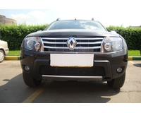 Защита радиатора для автомобиля Renault Duster black. ZR.REN.DUS.b