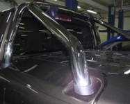 Volkswagen Amarok, Установка Крышки EGR (цвет тоффи) и штатной дуги. Установка защиты двигателя, КПП / РК, глушителя (переднего), тормозных трубок, защита бака MOTODOR алюминий 8 мм. Установка защитных сеток в передний бампер.