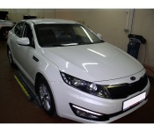 KIA Optima 2012 ковры салона Norplast NPL-P0-43-40, коврик багажника Norplast NPL-P-43-40, тонирование пленкой ASWF