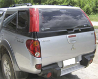 2011997548SED Металлическая крыша кузова (Кунг) Sammitr. Для автомобиля  Mitsubishi L200 цвет серебристый металлик A66. 