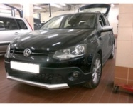 Установка датчиков парковки Park Master DJ32 на автомобиль volkswagen Cross Polo 2012