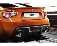Пленка защитная задн. бампера. Цвет прозрачный Original для Toyota GT86 PZ438-10180-00