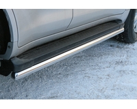 Защита штатных порогов D60 для TOYOTA Land Cruiser LC200 нержавеющая сталь, NL20860574