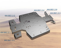 Алюминиевая защита квадроцикла CF.0070 для CF MOTO UTV Tracker 800