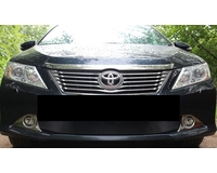 Сетка в бампер на автомобиль Toyota Camry 2011-2014 black. ZR.TOY.CAM.11-14.b