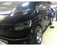 Volksawagen Multivan T6. Установка дополнительных элементов на автомобиль. Оборудование клиента.