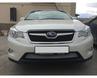 Решетка радиатора для автомобиля Субару XV 2012- chrome. ZR.SUB.XV.12.c