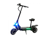 Электросамокат всесезонный ULTRON T-108 черный. 2WD - два мотор колеса 3200w. 