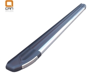 Боковые подножки пороги на автомобиль Chery Tiggo (2006-)/Vortex Tingo(2010-) Can Отомотив CYTI.48.0056 (Brillant) (черн/нерж)