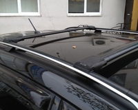 FICO R-53 Безшумный аэродинамический автобагажник на продольные рейлинги. Цвет черный.