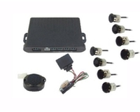 KIT070UNPS11/8C Paser PARKEASY парктроник отображающий информацию на штатный дисплей автомобиля. 4 задних датчика 4 передних, внешнее исполнение.