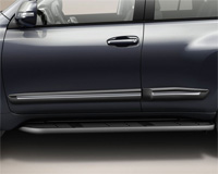 Боковые молдинги (для 5 двер. хром) для автомобиля LC Prado 150 2009-/2013-. Оригинал Toyota. PZ415-J2851-00