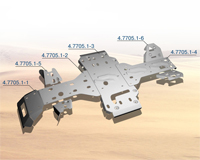 Алюминиевая защита квадроцикла для ATV RM 500 (2013) 444.7705.1