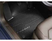 3C006151282V Оригинальные резиновые коврики задние Volkswagen Original для VW PASSAT B7 комплект - 2 штуки