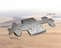 Алюминиевая защита квадроцикла для Stels ATV 700 GT/600 GT 444.6701.3
