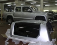 Установка 60211LA7W Road Ranger RH03 Special Серебристый металлик 8E8E , установка порогов VWAM.47.1020 Can Otomotiv (Alyans) , установка оригинального фаркопа.