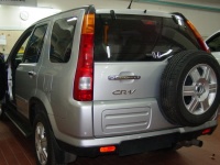 Установка датчиков парковки PARK MASTER на автомобиль Honda CRV