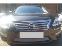 Решетка на радиатор на автомобиль Ниссан Тиана L33 2014- chrome. ZR.NIS.TEA.14.c