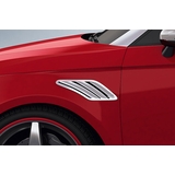 8X0801250-AG ABT AUDI  A1 вставки в пер.крылья серебро