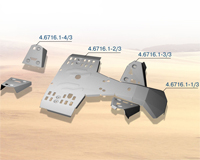Алюминиевая защита квадроцикла для Stels ATV 400 Hunter 444.6716.1