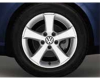 003C1071496B8Z8 Оригинальный легкосплавный диск Sima Volkswagen Original Размер 6,5 J x 16“, вылет 42 - 1 шт. для автомобиля VW PASSAT B7