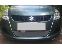 Решетка радиатора на автомобиль Сузуки Свифт 2010-2013 chrome. ZR.SUZ.SWI.10-14.c