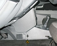 Блокиратор DRAGON на автомобиль BOGDAN 2110-2112 (2007-2014) мех. КП ® (с гидроусилителем руля)