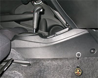 Бесштыревой замок ДРАГОН на автомобиль HONDA JAZZ (2009-2012) авт. КП