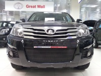 Защита радиатора на автомобиль Great Wall Hover H3 black. ZR.GW.HOV.H3.b