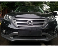 Защита радиатора для автомобиля Honda CR-V IV 2012- 2.0 black. ZR.HO.CRV2.IV.12.b